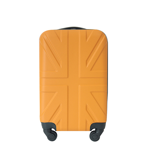 싸이노 유니언잭18인치 오렌지 기내용캐리어 여행가방[ABS / 확장형 / 360도 4륜 듀얼휠]