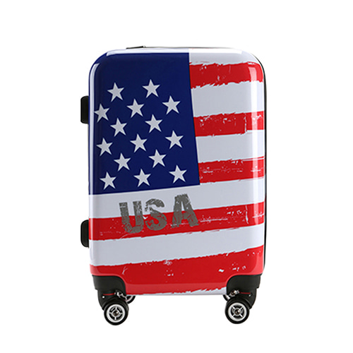 싸이노 USA24인치 수화물용캐리어 여행가방[PC / 확장형 / 360도 4륜 듀얼휠]