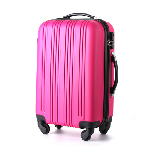 오그램 레이저24인치 핑크 수화물용캐리어 여행가방[커버증정 / 안티스크래치 / 우레탄 4륜휠]