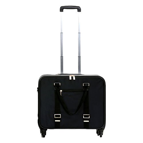 라이프프라임 AG18 블랙18인치 기내용 캐리어소프트캐리어 여행가방[소프트캐리어/ 숄더형 캐리어 /360 4륜휠]