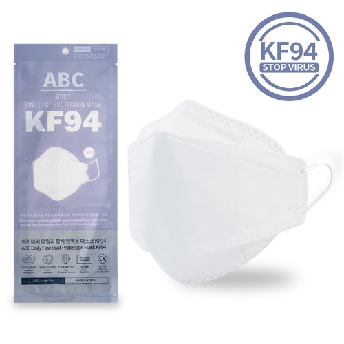 ABC비말차단용 특대형 KF94 마스크